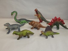 lot de 7 dinosaures starlux années 60/70