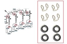 Pour Toyota Land Cruiser KDJ120/125 3.0D D4D Fuel Injecteur Joint Rondelle Set