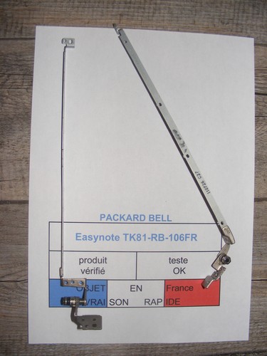 Charnières pour packard bell - charnières,
