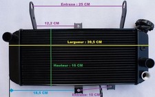 RADIATEUR SV650 SV650N 2005 à 2015 SV650 SV650S SV 650 S 2007 2015 Garantie NEUF