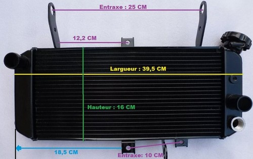 Radiateur sv650 sv650n 2005 - radiateur,