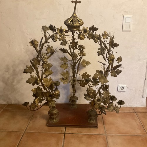 Trois pampres chandelier