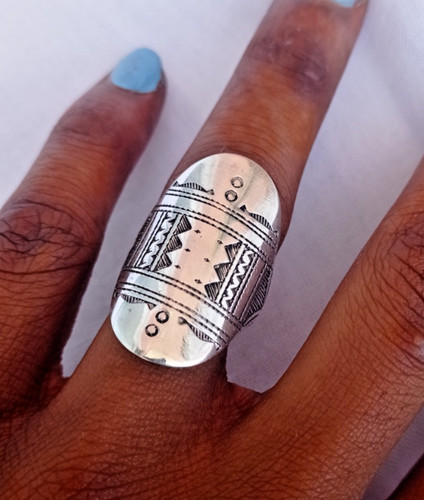 Bague chevalière phalange