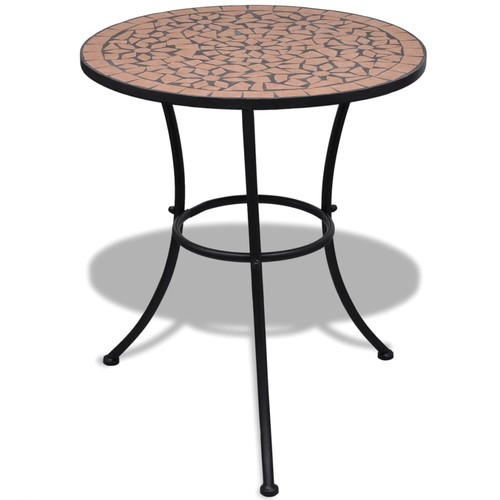 Table mosaïque noir - table, noir/blanc