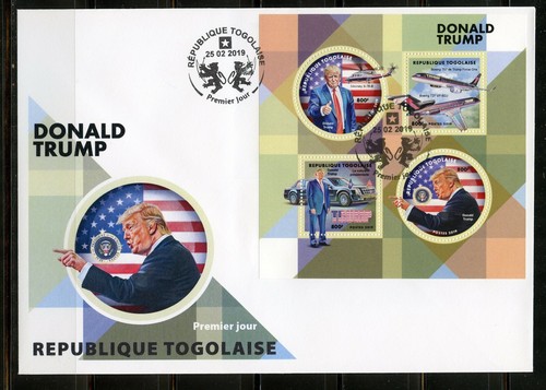 Togo 2019 donald trump feuille - donald,