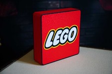 Lampe LEGO décoration - Enseigne Lego
