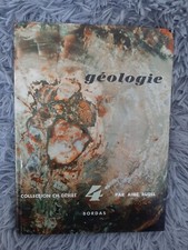 GEOLOGIE CLASSE DE 4EME - AIME RUDEL BORDAS COLLECTION CH.DESIRE SCIENCE NATUREL