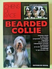 " Bearded Collie " par Catherine Dauvergne - Chiens de race - Parfait état -