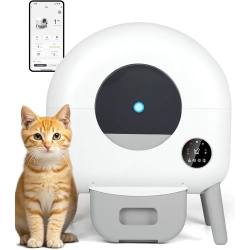 Boîte litière automatique - à,