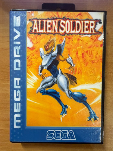 Alien soldier sega mega - alien,