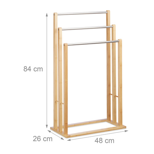 Porte serviettes sur pied - sur, 3