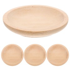 4 Pcs Dessous Verre En Bambou