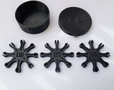 Boite avec 3 étoiles porte amorces 8 branches pour revolver poudre noire