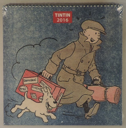 Calendrier tintin 2016 - tintin,