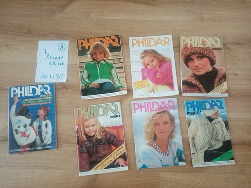 Lot magazines revues phildar - lot, revues-phildar