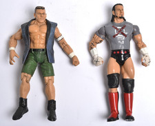 Lot 2 Figurines WWE JAKKS