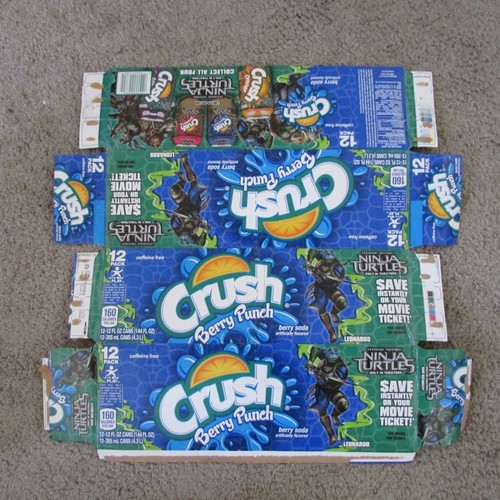 Crush berry punch pack soda - crush,