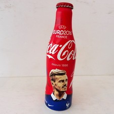 * COCA COLA® BOUTEILLE ALU PLEINE EURO 2016 ANTOINE GRIEZMAN N° 11 SERIE LIMITEE