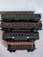 HO LOT 4 WAGON 2 JOUEF VOITURE