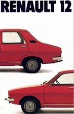 Catalogue brochure Renault 12