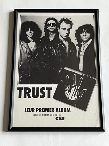 Trust 1er album - pub, magazine