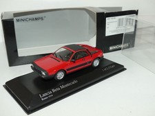 LANCIA BETA MONTECARLO 1980 Rouge MINICHAMPS 1:43