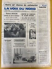 LA VOIX DU NORD DU 04/11/79 -