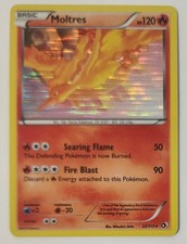 Carte Pokémon Moltres Sulfura Holo 22/113 Anglaise Trésors Légendaires