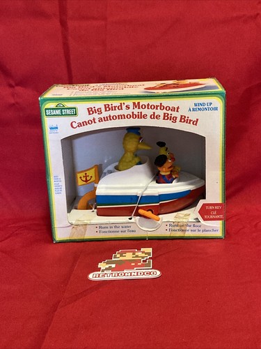 Jouet bateau sesame street - bateau, sesame-street