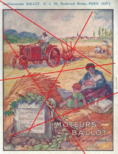 Publicité moteurs ballot - publicité,