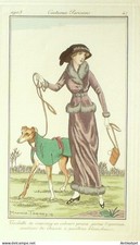 Gravure Mode Costume Parisien