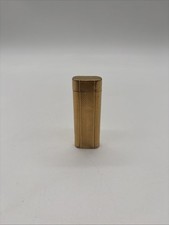 Briquet Cartier Plaqué Or Numéro 28138 Paris Authentique Luxe Collection  V22