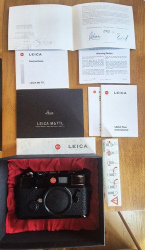 Leica ttl millennium - leica, black