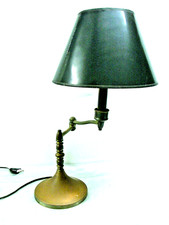 ?? ANCIENNE LAMPE DE TABLE PIED ARTICULE DÉPORTÉ STYLE ADNET LAMP VINTAGE