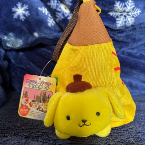 Sanrio pompompurin tent pouch - sanrio,