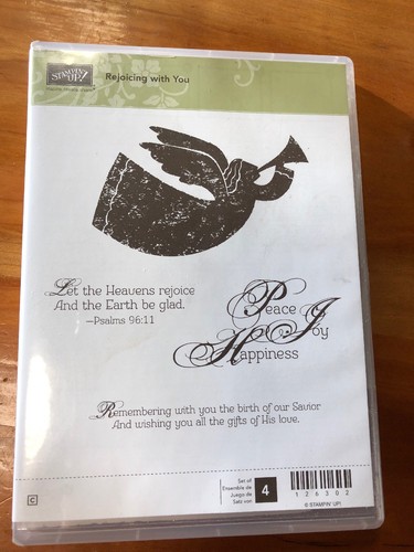 Stampin rejoicing with - stampin, up