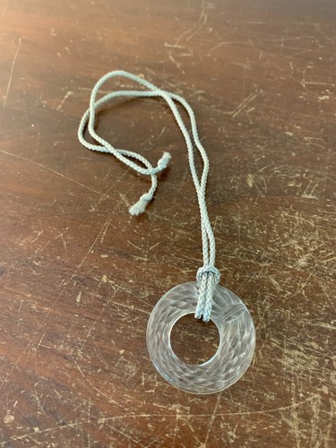 Collier rond cristal - collier,