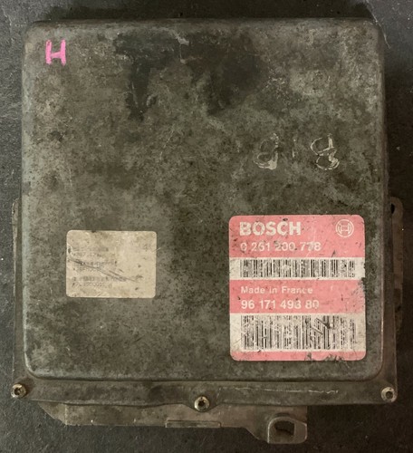 Calculateur moteur peugeot 306 - calculateur,