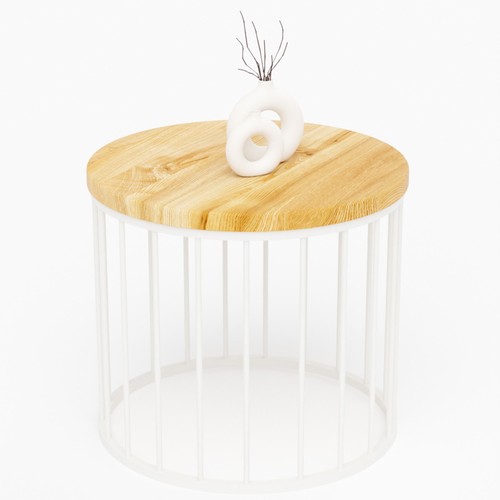 Table basse ronde - , bois