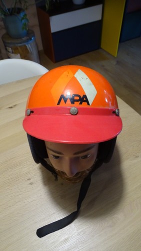 Ancien casque bombe solex - casque,