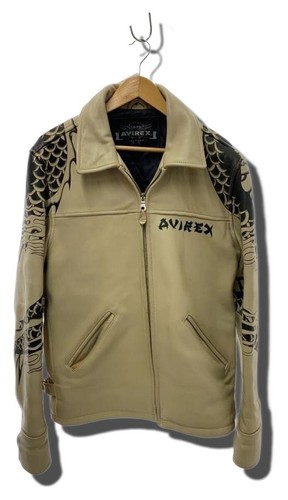 Veste avirex cuir - de, vache