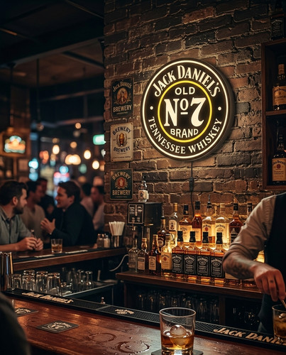 Enseigne jack daniels - enseigne,