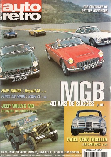 Auto retro 253 - auto, mgc