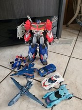 Lot de 7 Transformers - Optimus Prime Soundwave RID BLURR - Hasbro Tomy 2011