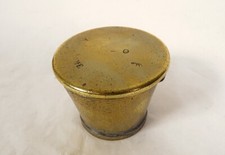 Pile de poids Nuremberg à godets bronze signé Parent 500 grammes XIXème