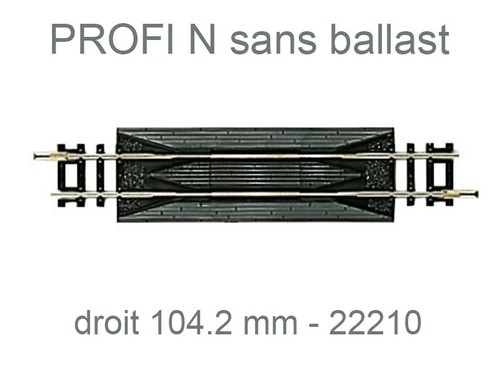 Fleischmann rail droit - fleischmann,