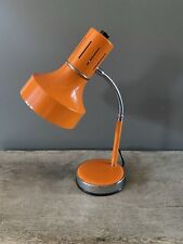 Lampe de bureau orientable orange vintage VENETA LUMI