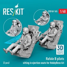 Rafale pilots sitting in - sitting,