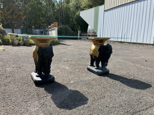 Table basse vintage pieds - table,