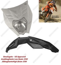 PHARE FELIX AGRÉÉ BLANC ET GARDEROUES POUR Yamaha TT XT YZF WRF SM 450 250